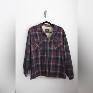 FREEDOM FOUNDRY | Men’s Plaid Insulated Shacket | Size Medium